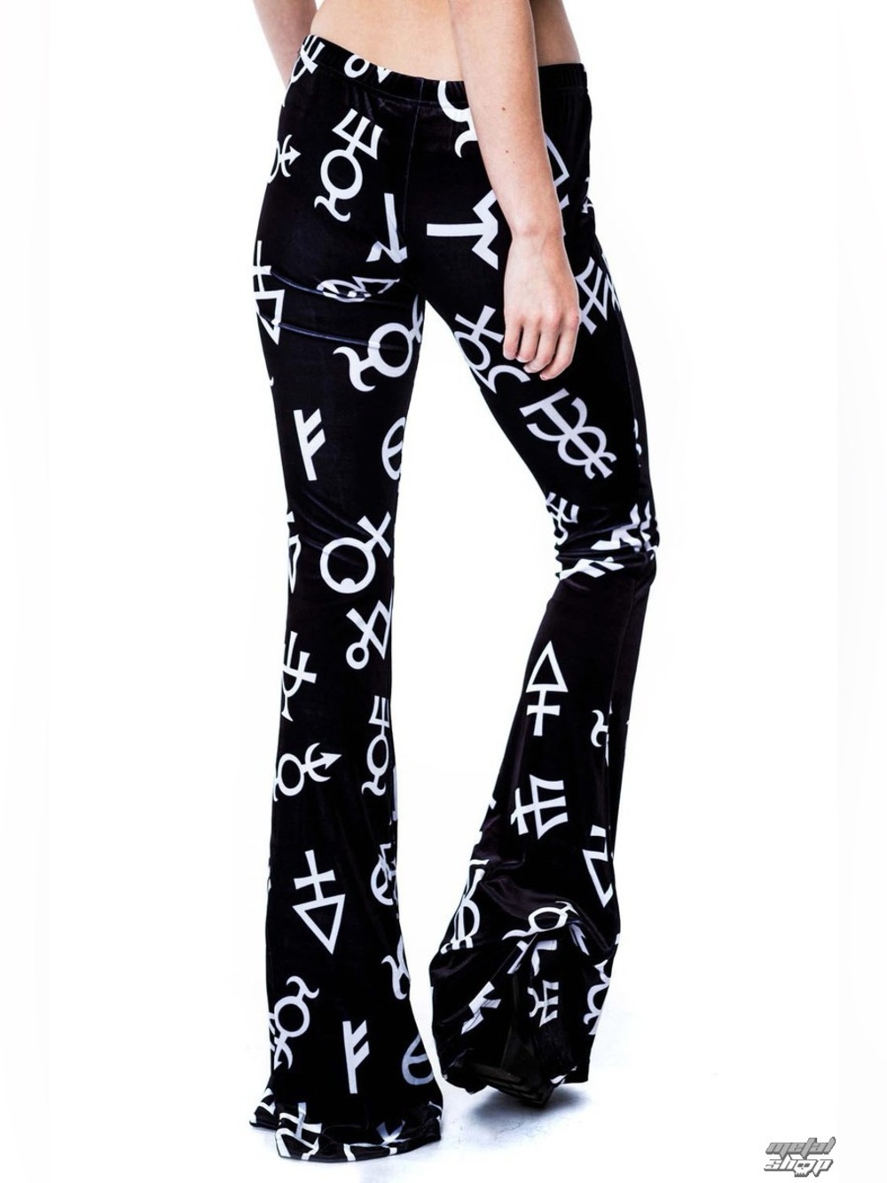 Killstar “Symbolic Velvet Bell Bottoms”